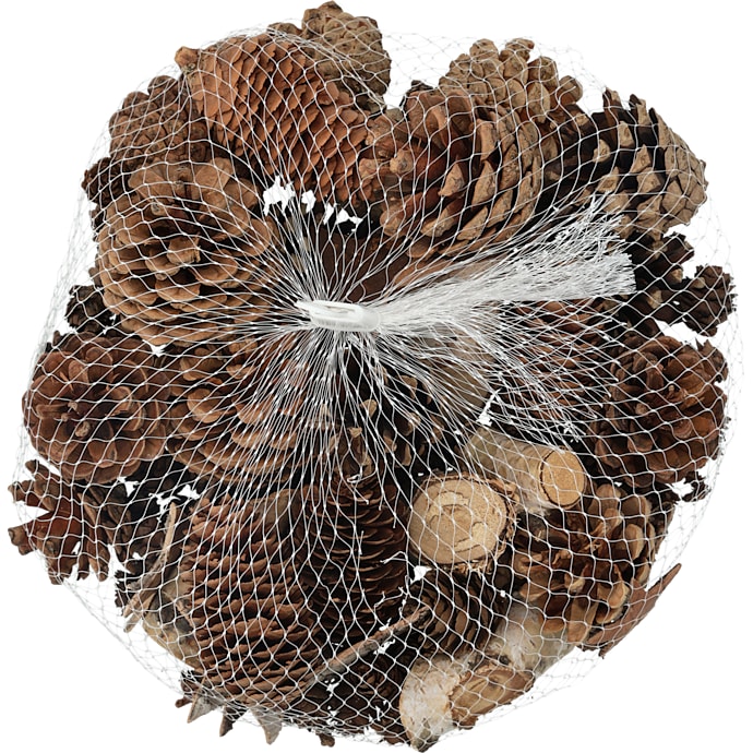 Julefryd Kogler og Bark i Net - Assorteret