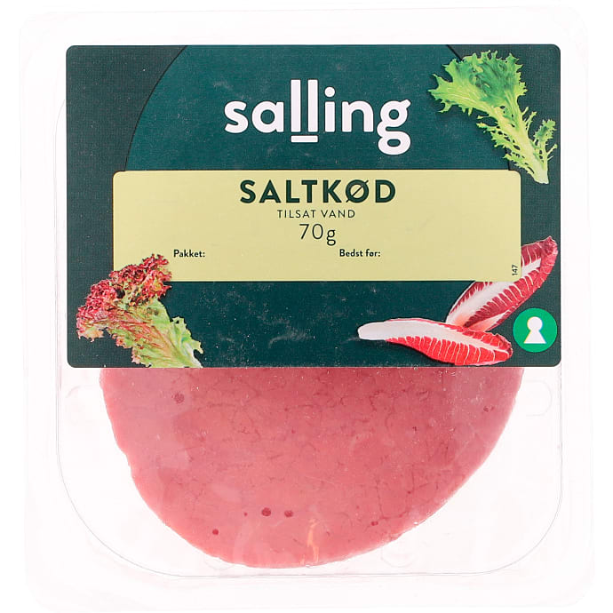 Saltkød i skiver