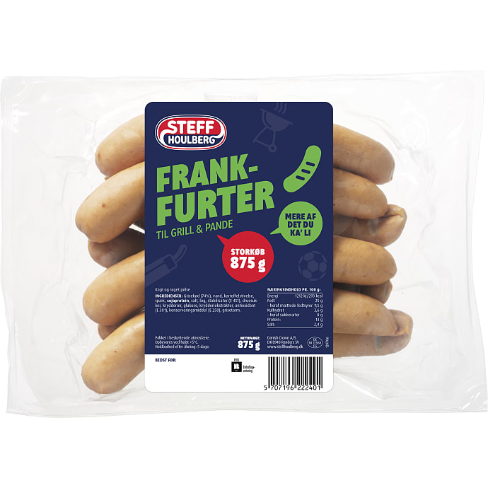 Frankfurtere 70% kød