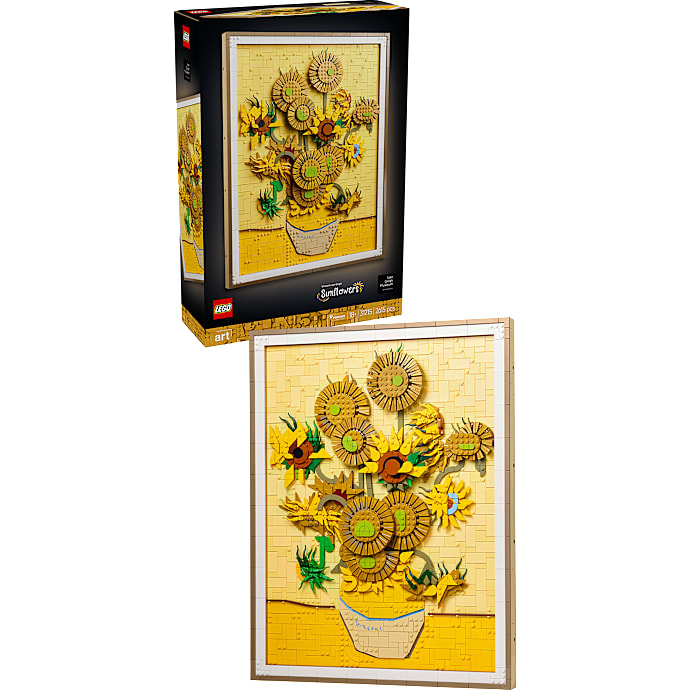 LEGO Art Vincent van Gogh – Solsikker som vægkunst 31215
