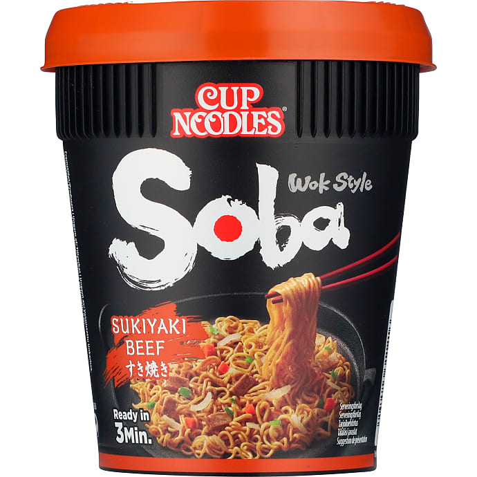 Nissin Instant kopnudler m. oksekødssmag