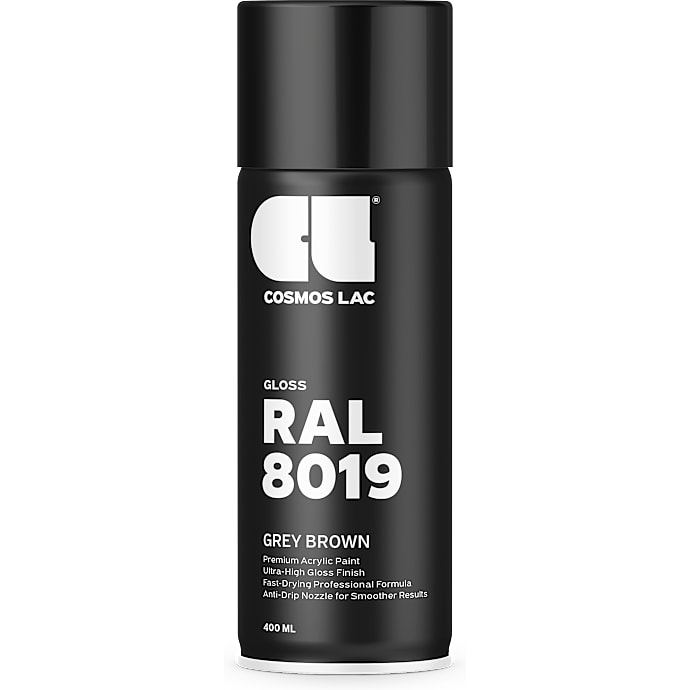 Cosmos spraymaling blank 0,4 liter - Grey Brown