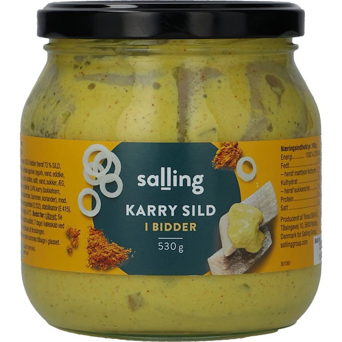 Karrysild i bidder
