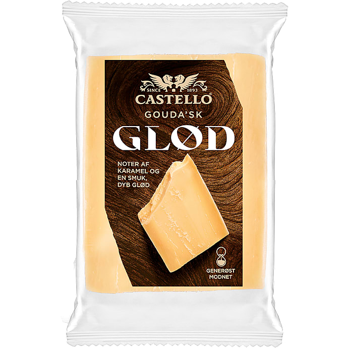 Castello Gouda Glød 48+ Øko 200 g