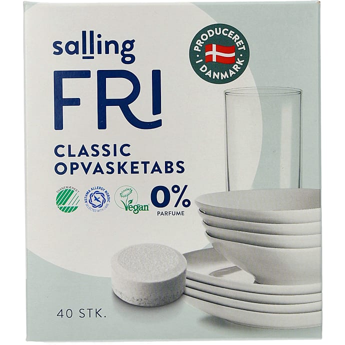 Salling FRI Opvasketabs parfumefri