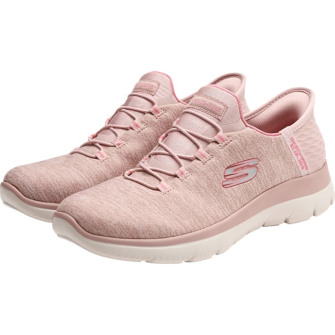 Skechers Dame Slip Ins Rosa