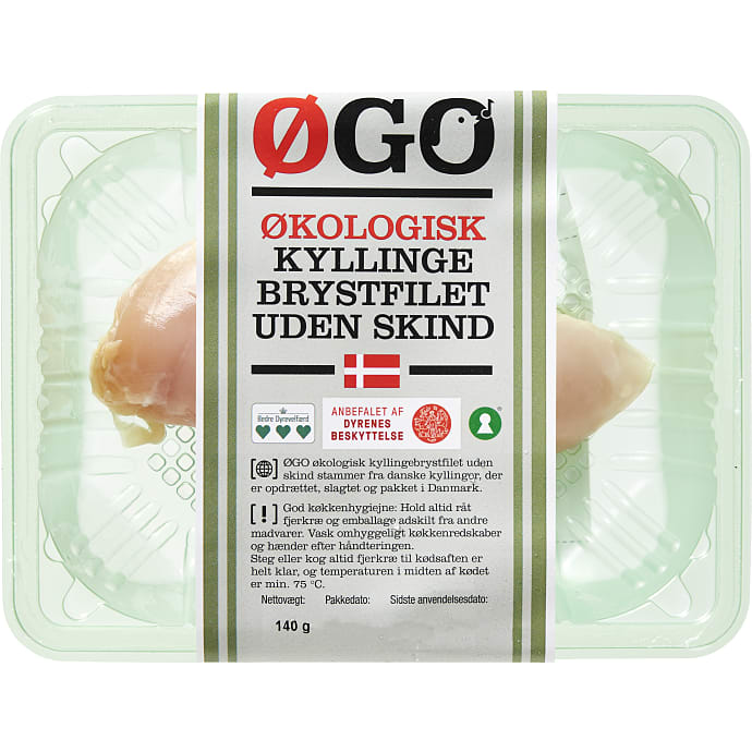 ØGO Kyllingebrystfilet Økologisk