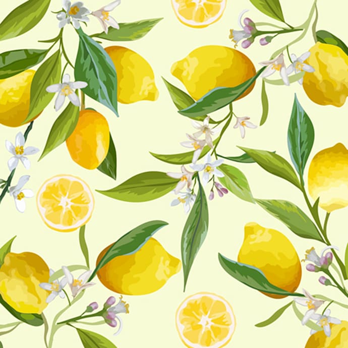 Windsor sommerservietter 33x33 cm 20-pak - citron