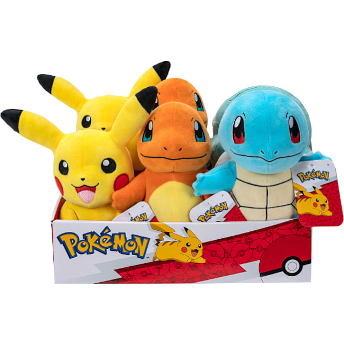 Pokémon bamse assorteret