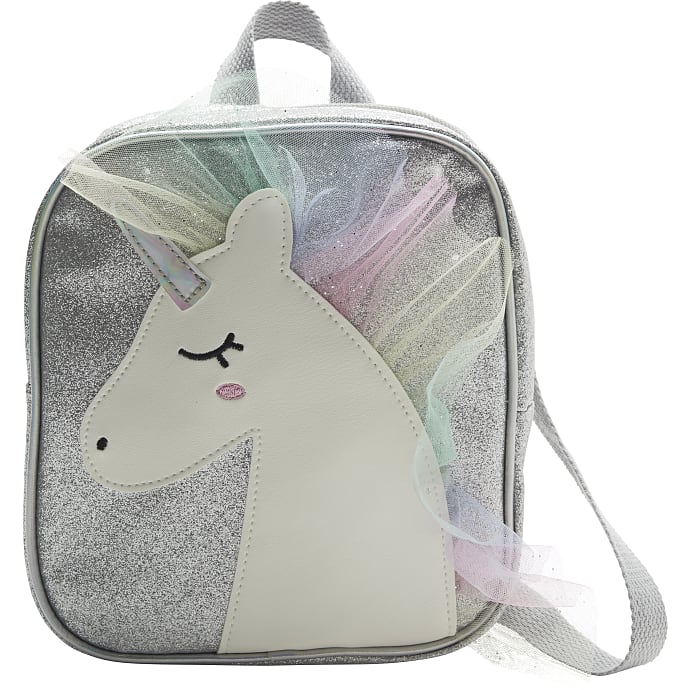 VRS børne rygsæk - sølvfarvet