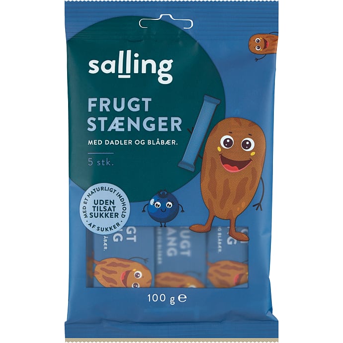 Salling Frugtstænger med blåbær