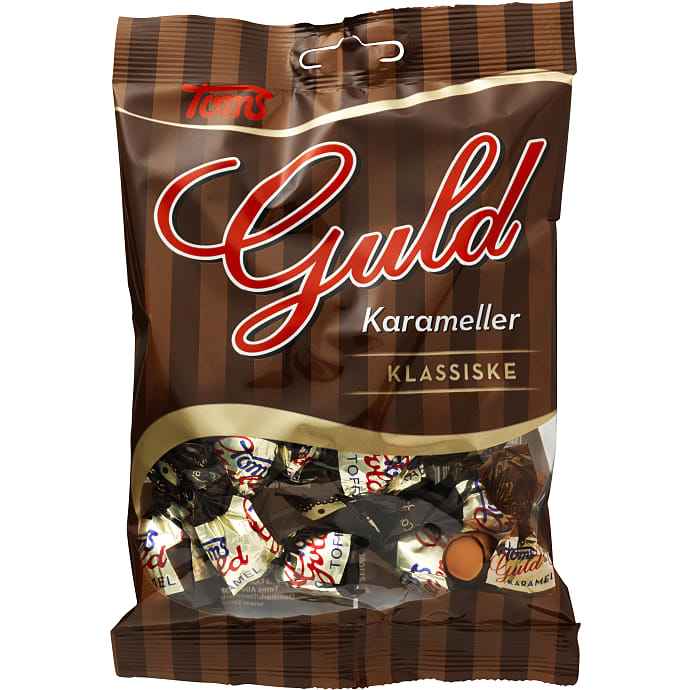 Guldkarameller – produktbillede