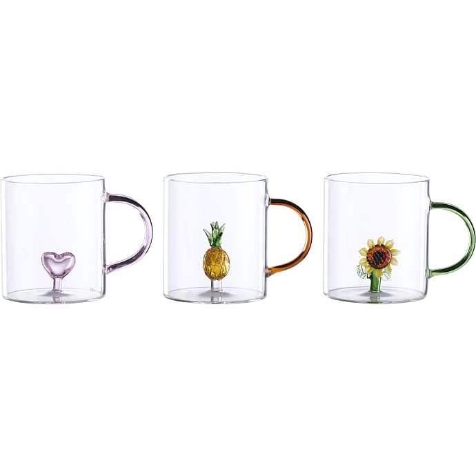 DAY kop borosilikat glas – flere varianter – assorteret