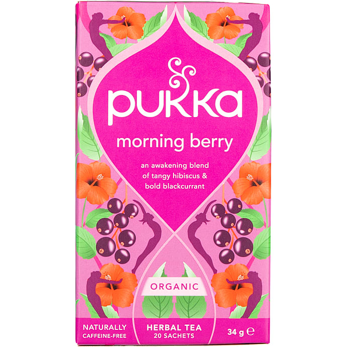 Pukka Morning Berry Te Øko 20 stk