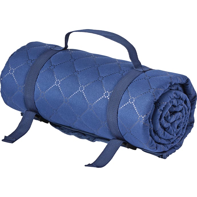 BASIS picnictæppe 130x170 - blå