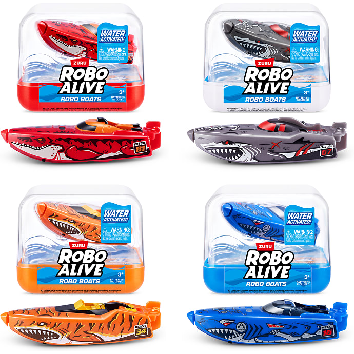 Robo Alive vandaktiverede både – flere varianter - assorteret