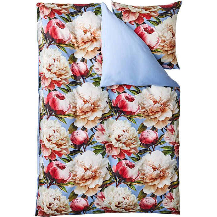 MAISON Lux sengetøj 140x200 cm - ranunkel blå