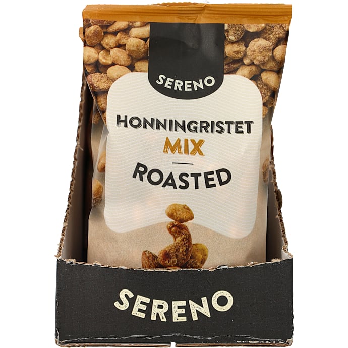 Honningristede nøddeblanding