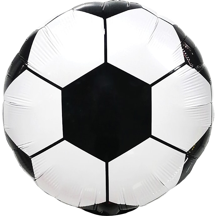 Salling Folieballon Fodbold 35 cm Sort/Hvid