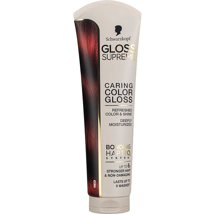 Caring Color Gloss semipermanent toningsfarve Red