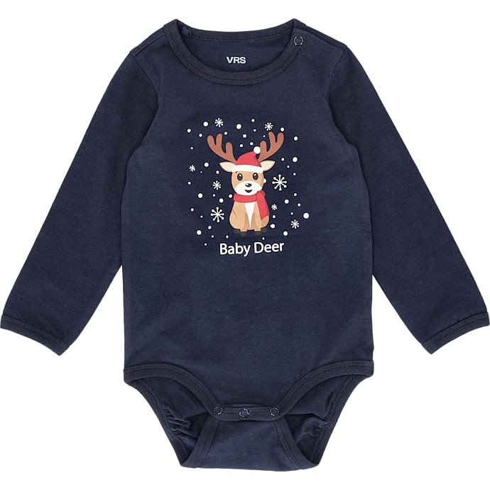 VRS baby body str. 56 - blå