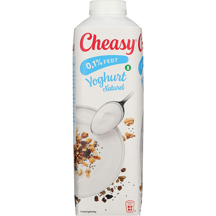 Cleasy Yoghurt naturel 0,1% fedt 1 L