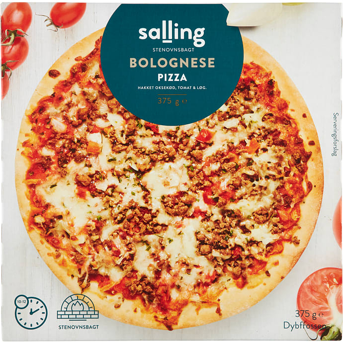 Salling Pizza med bolognese