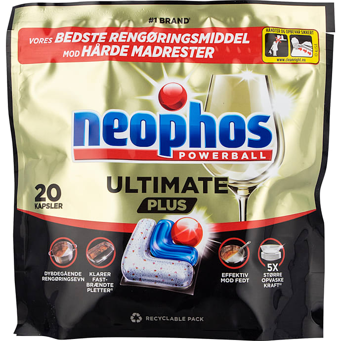 PowerBall Ultimate Plus opvasketabs