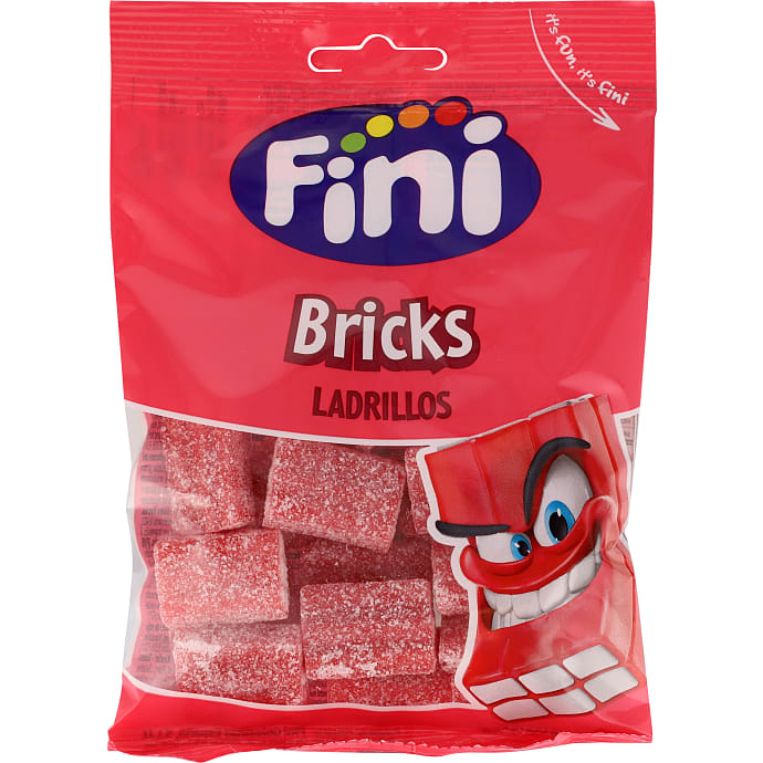 Sour Strawberry Bricks