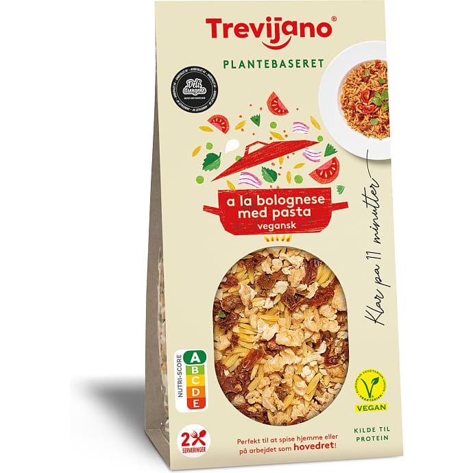 Trevijano Plantebaseret bolognese vegansk