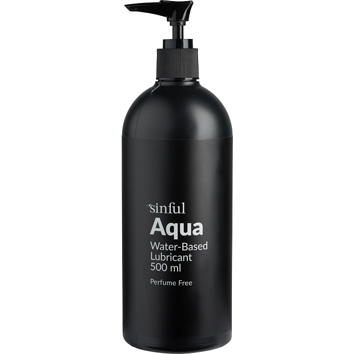 Sinful vandbaseret glidecreme 500 ml