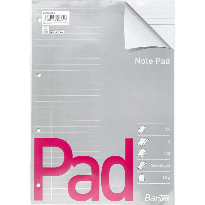 Bantex GL4 A4 notesbog