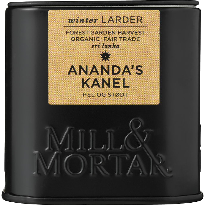 Mill & Mortar Hele og stødt ægte kanel øko