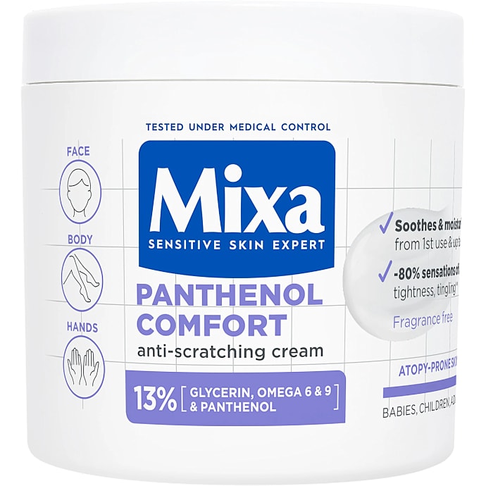 Panthenol Comfort Anti-Scratching bodylotion m. glycerin, omega 6 & 9 og panthenol