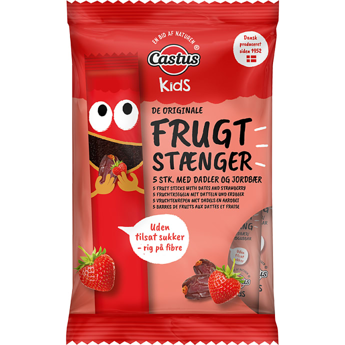 Castus Jordbærstænger 5 stk