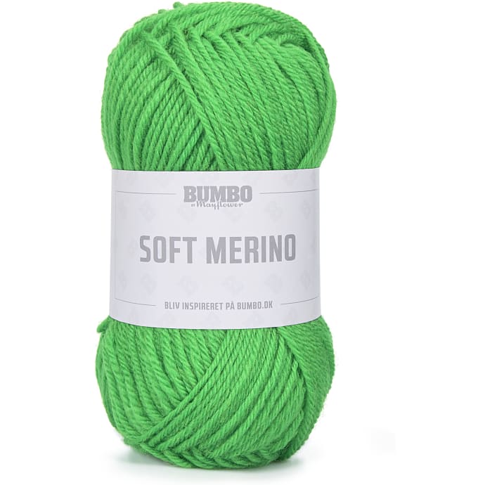 BUMBO Soft Merino Uldgarn Græsgrøn