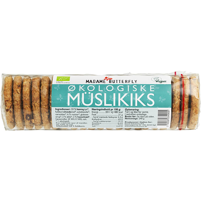 Müslikiks vegansk øko
