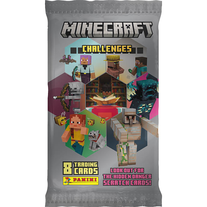 Panini Minecraft 2024 samlekort 8-pak