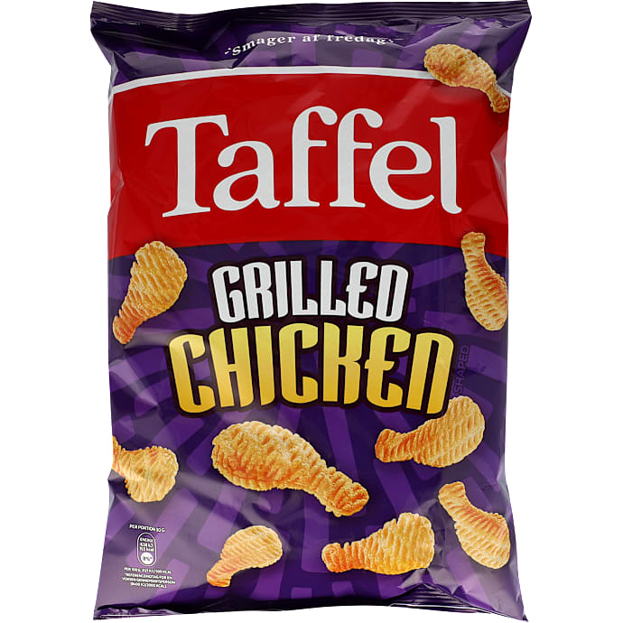 Taffel Chips m. Grillkrydderi 110 g