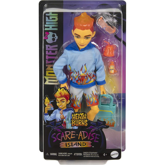 Monster High Scare-adise Island Heath Burns dukke