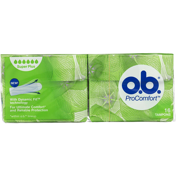 O.B. Tamponer Super Plus 16 stk