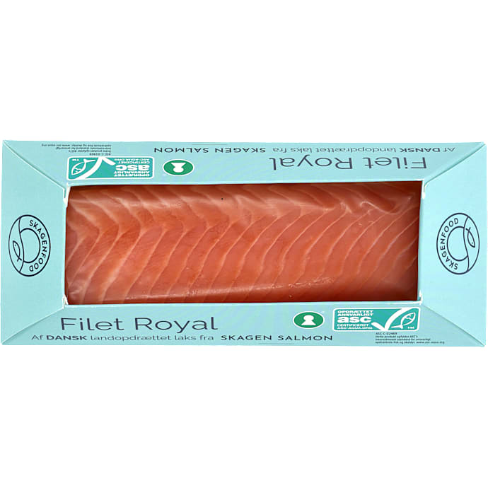 Koldrøget laks Filet Royal