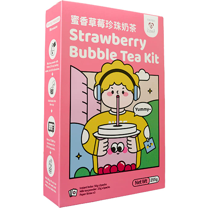 Tokimeki Bubbletea jordbær