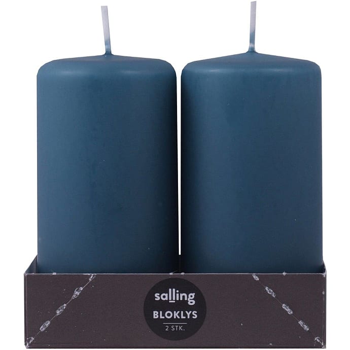 Salling bloklys 5x10 cm 2-pak - petrol
