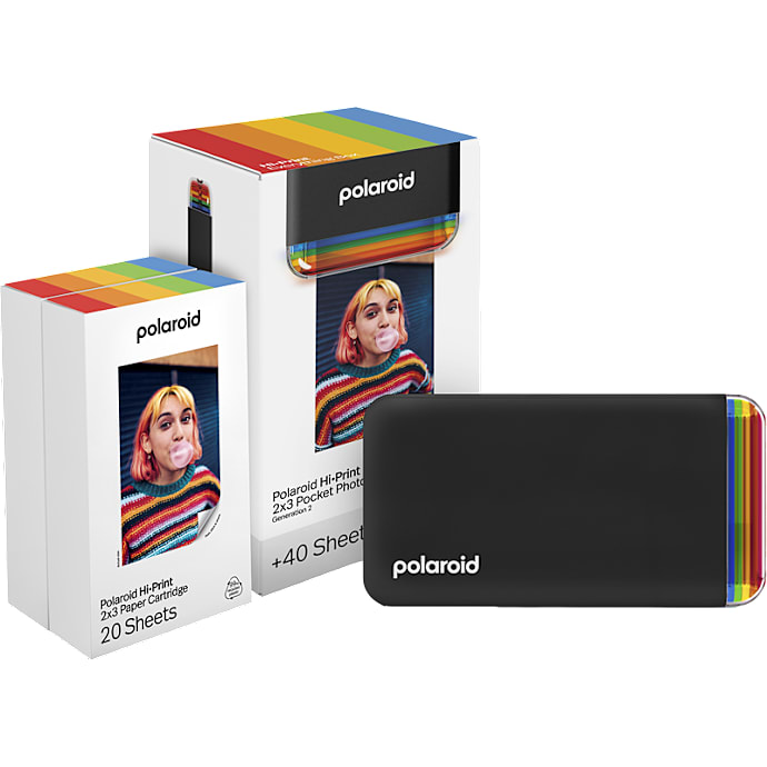 Polaroid HiPrint fotoprinter - sort