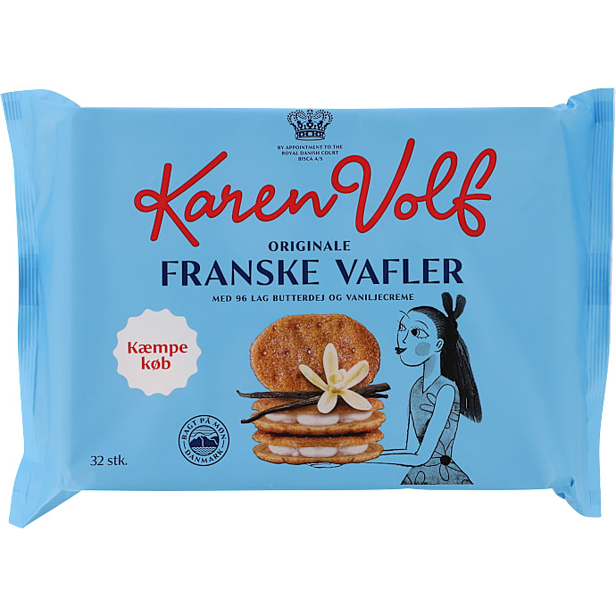 Karen Volf Franske vafler m. vaniljecreme 427 g