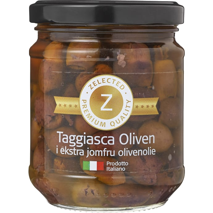 Zelected Taggiasca Oliven