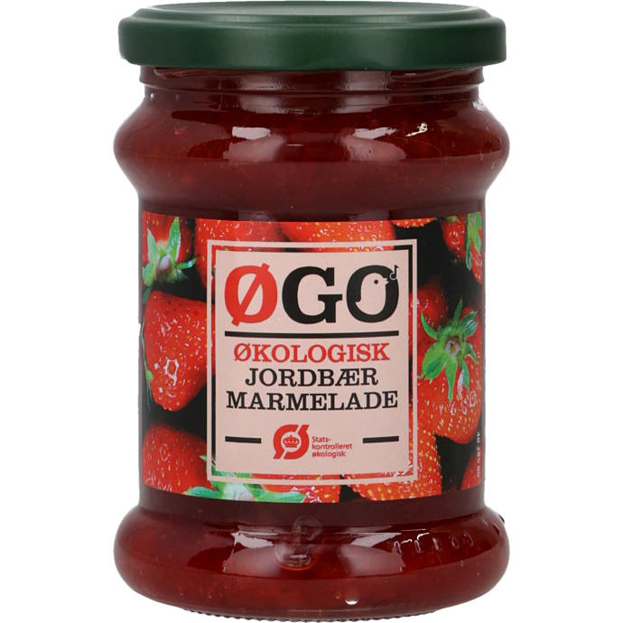 Øgo Jordbærmarmelade Øko