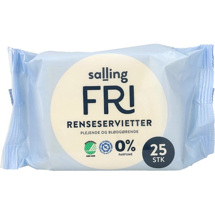 Renseservietter parfumefri
