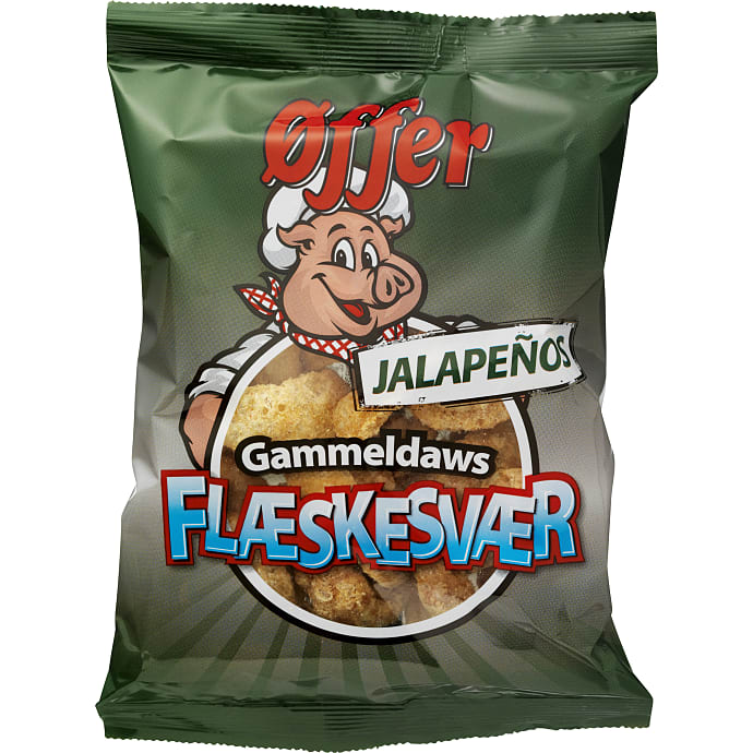 Flæskesvær m. jalapeño